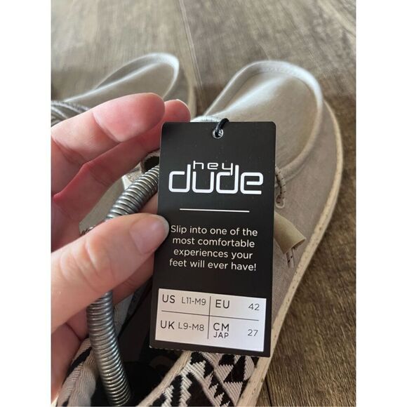 NWT Hey Dude Wally Funk Jacquard M9 W11 - Picture 7 of 8